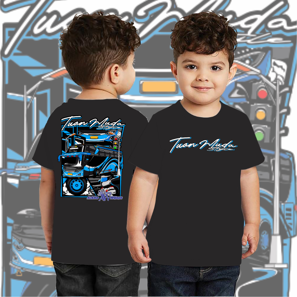 kaos anak bis telolet TUAN MUDA bus mania