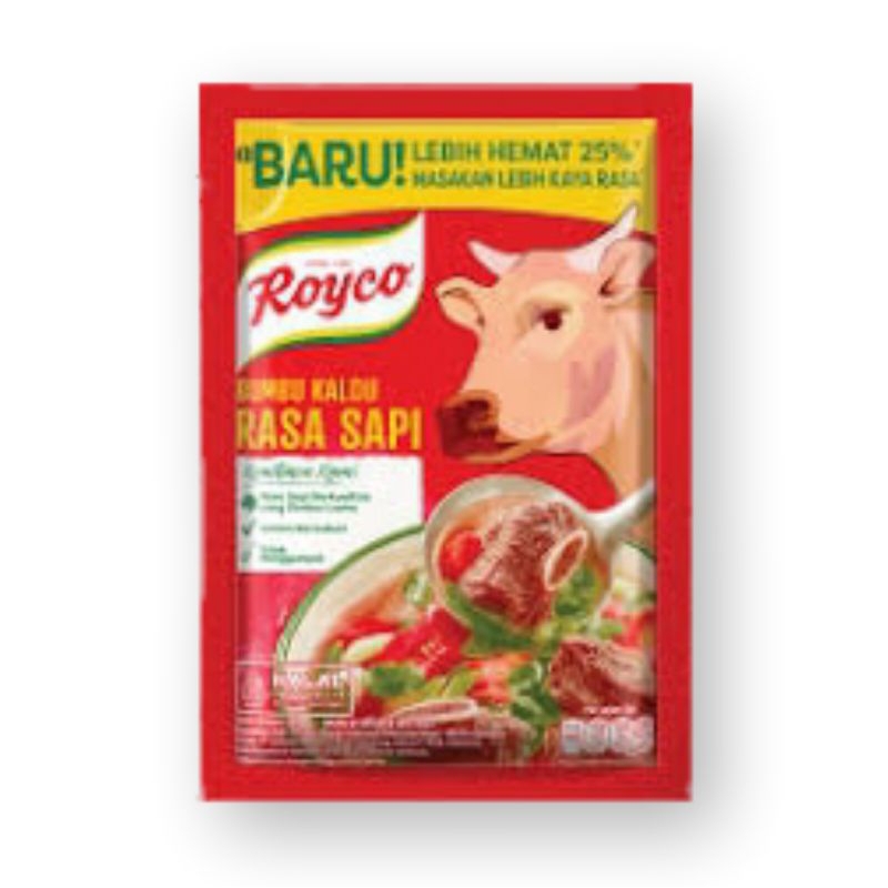 

Royco bumbu kaldu rasa sapi penyedap makanan 220 gr