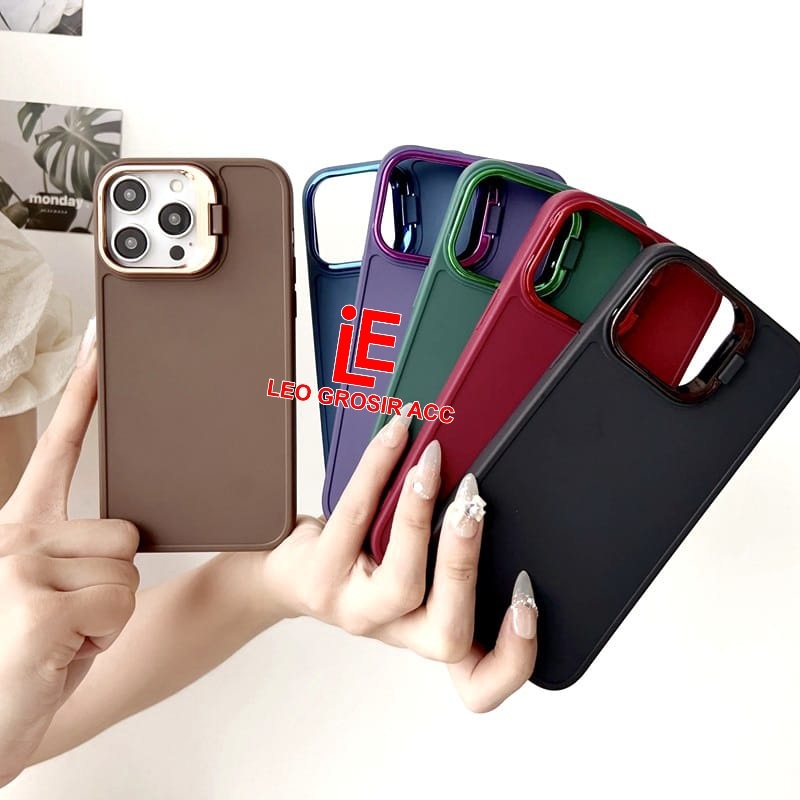 IPHONE XR CASE MACARON LUXURY LENS HOLDER CASE SHOCKPROOF BACK COVER IPHONE XR