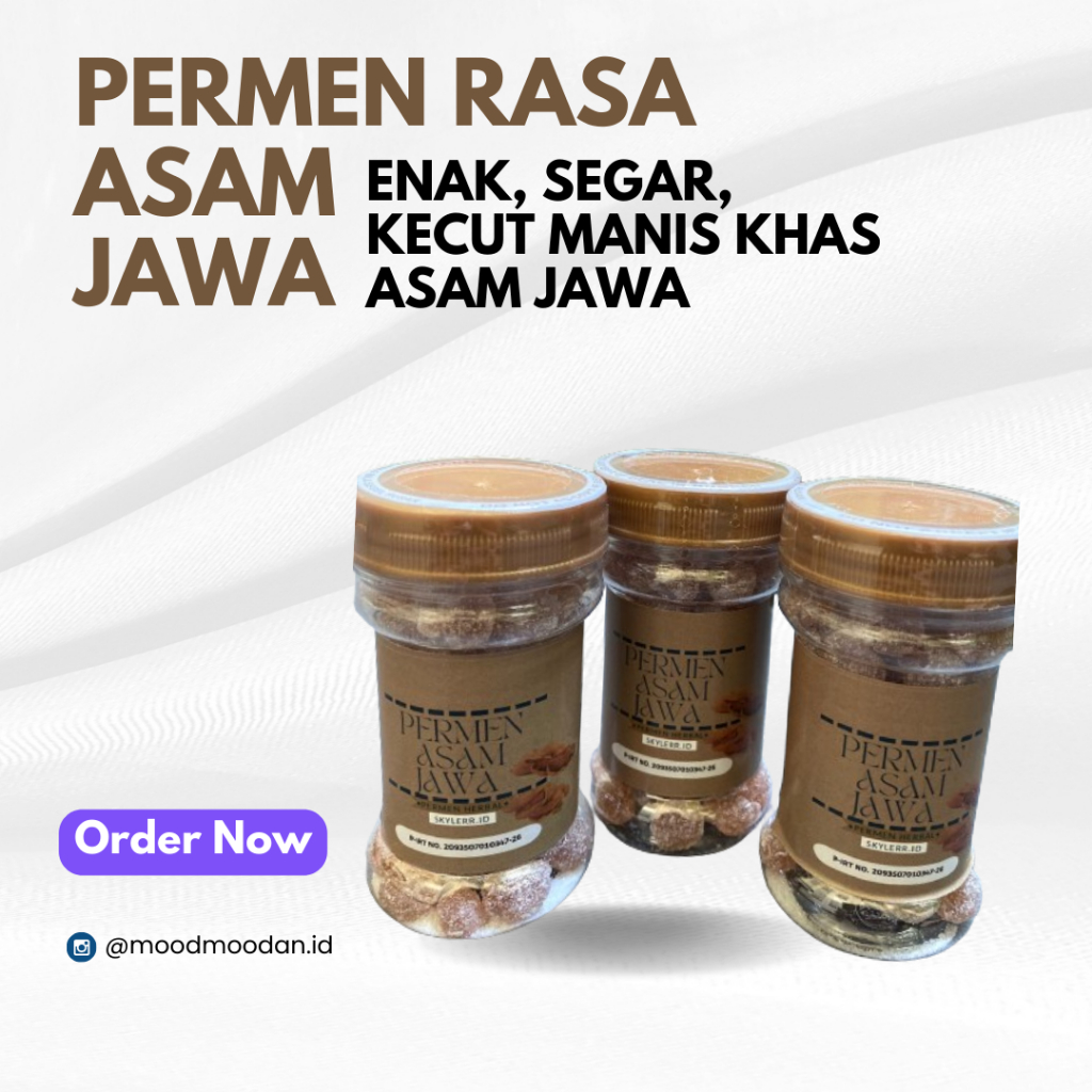 

PERMEN RASA ASAM JAWA BY MOODMOODAN