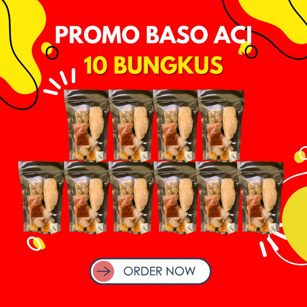

Baso Aci Makanan Instan Murah HALAL isi 10pcs