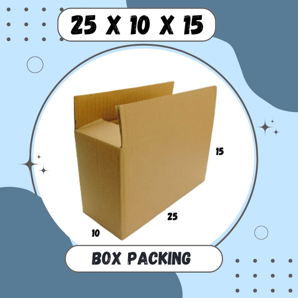 Box 25x10x15 Kardus A0 Packing Karton Dus Kotak Kemasan Obat Mainan Botol Souvenir Jamu Kardus Balap