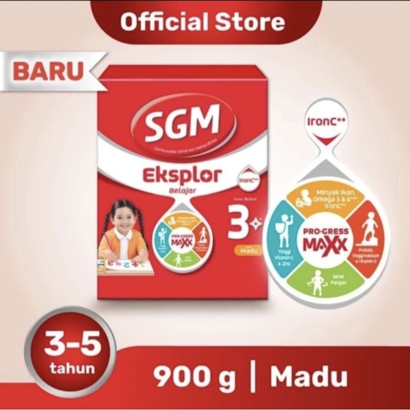 Susu SGM 3plus madu