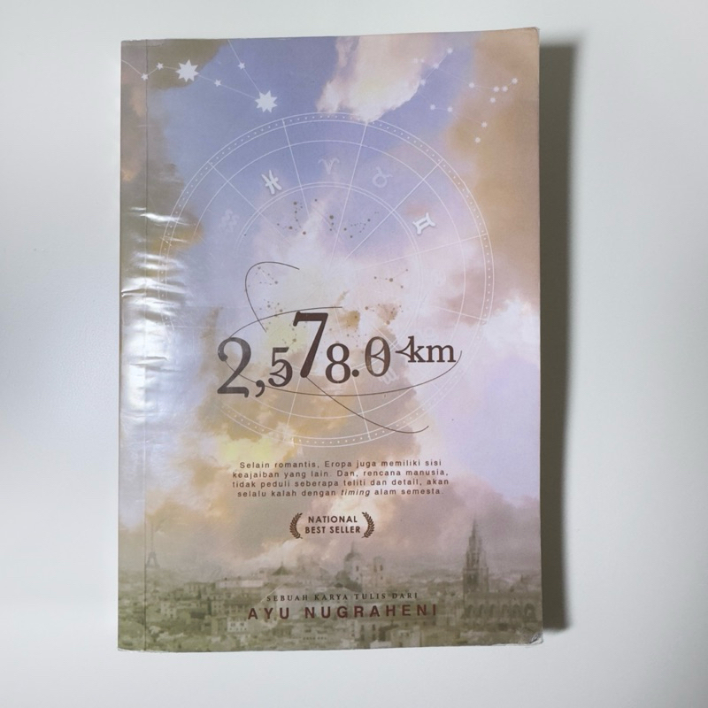 [BOOKED] BUKU NOVEL 2,578.0 KM / 2578 KM - Ayu Nugraheni ORIGINAL