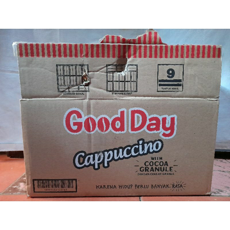 

Kopi Gooday Cappucino 1 Renteng (10 pcs)