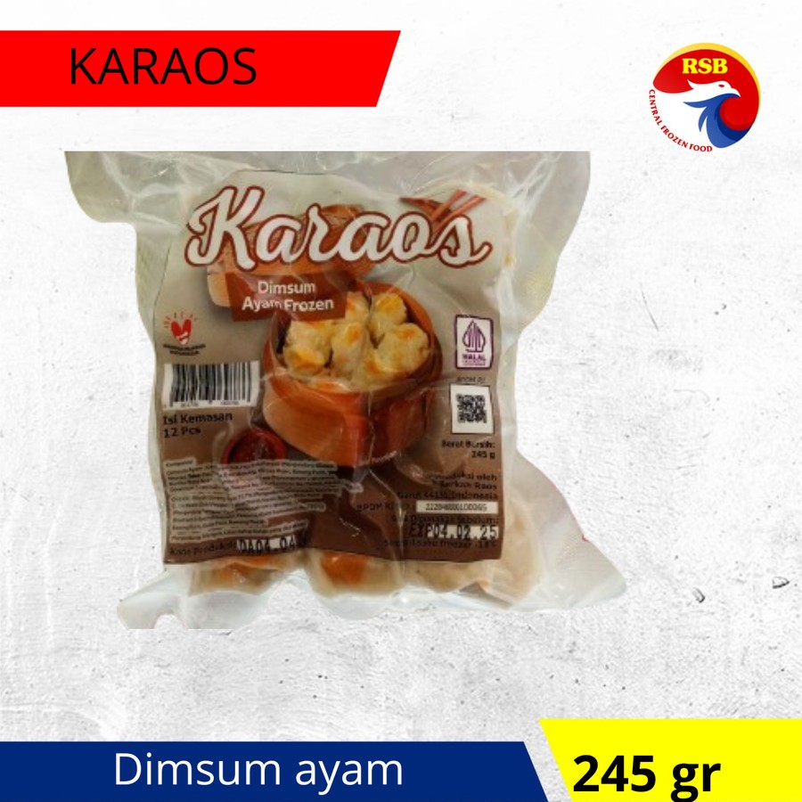 

Karaos dimsum frozen ayam 235 gr