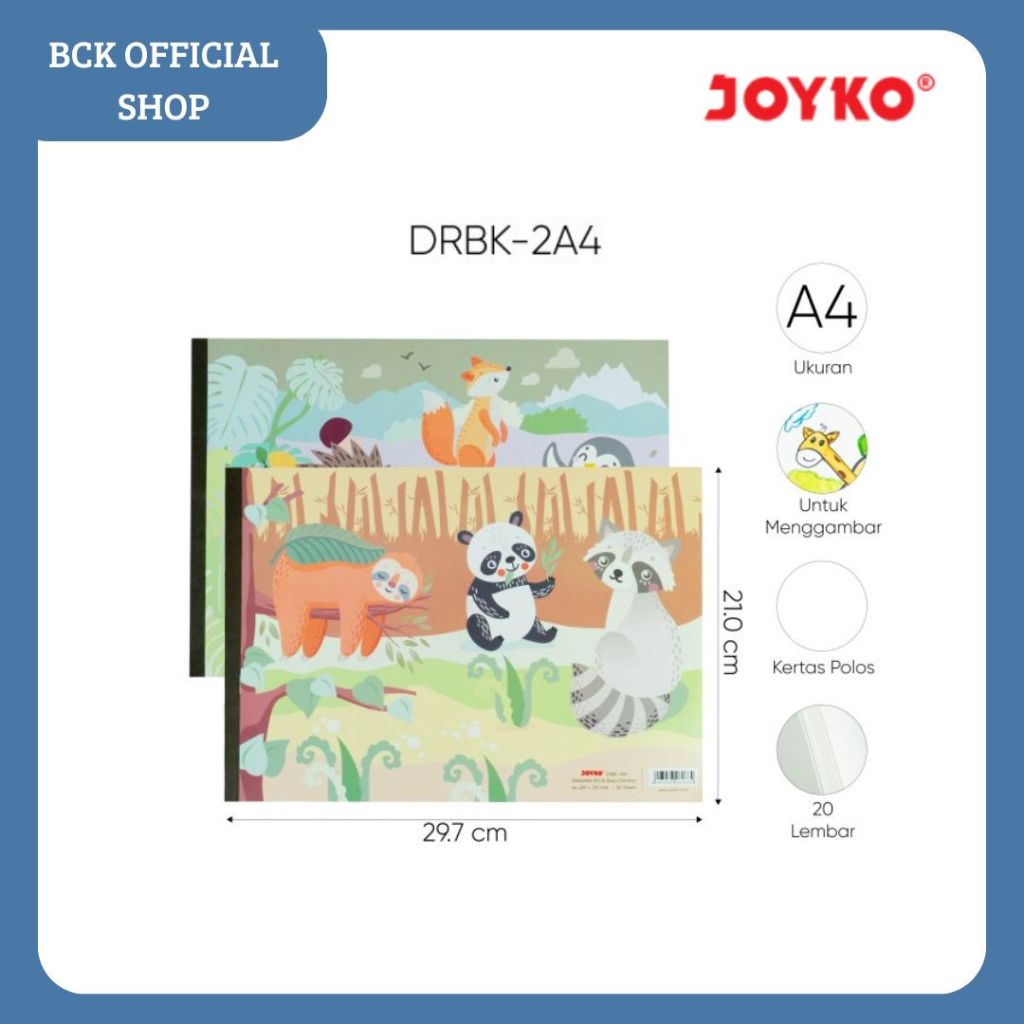 

Buku gambar / Drawing Book DRBK-2A4 Joyko (pcs)