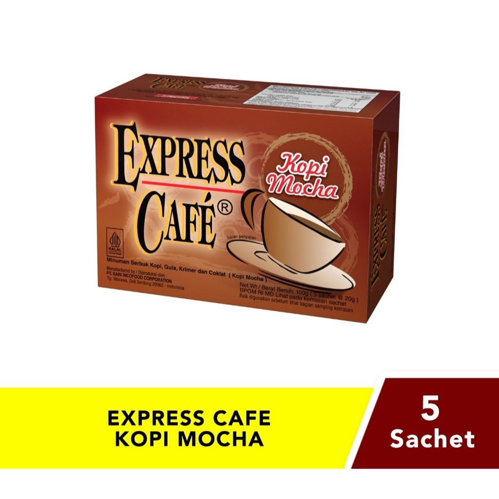 

Express Café Kopi Mocha (5 sachet)