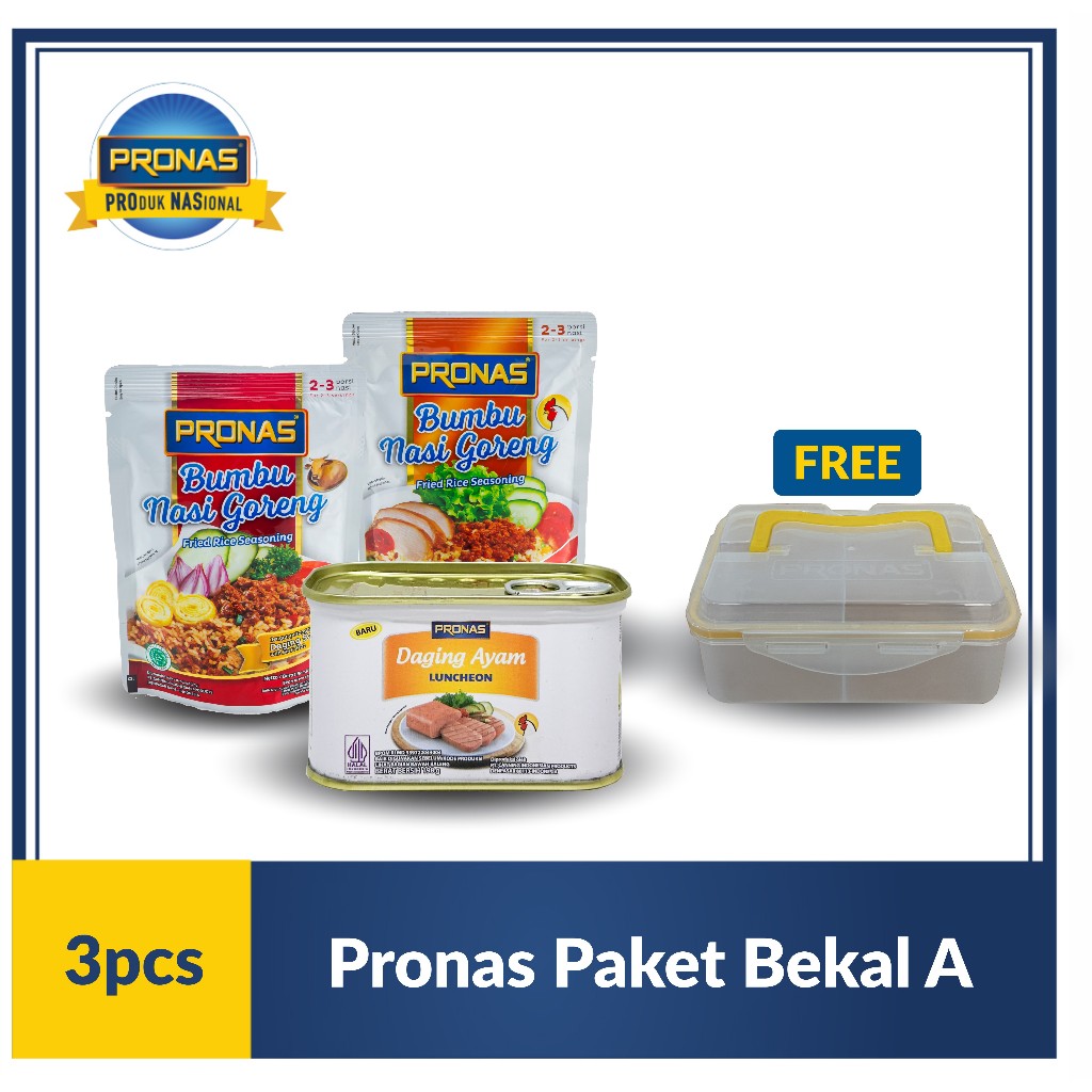 

PRONAS Paket Bekal Hemat A Free Lunch Box