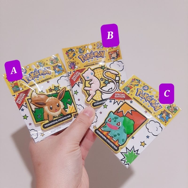 magnet kulkas pokemon magnet kulkas pikachu merchandise pikachu mainan pokemon merchandise yoshinoya