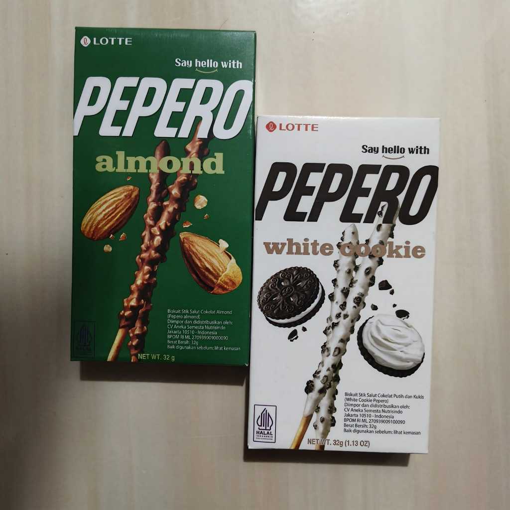 

Lotte Pepero Almond / White Cookie 32gr