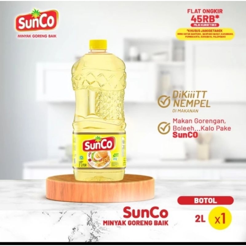 

MINYAK GORENG SUNCO 2 LITER KEMASAN BOTOL