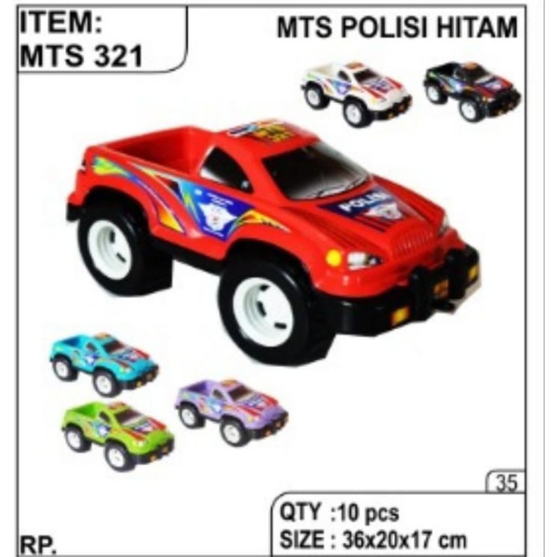 Mainan Mobil Balap jeep kantong anak/Jeep besar MTS 321