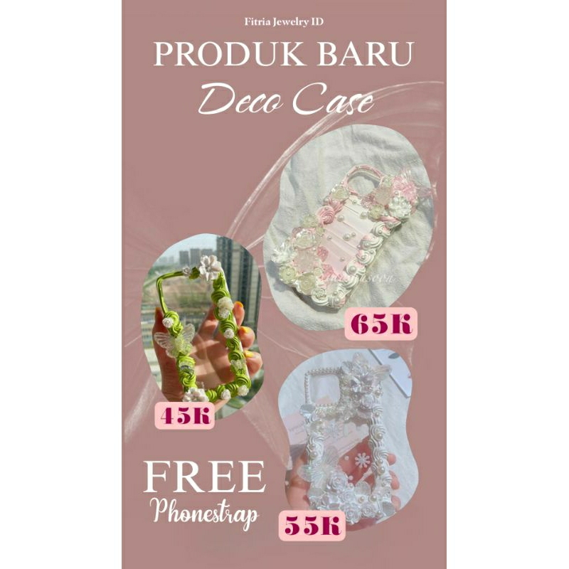 Deco Cream Case Custom