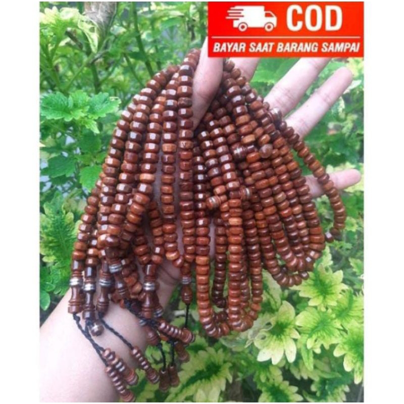 tasbih kaukah keristal kecil bandul prada 99 butir