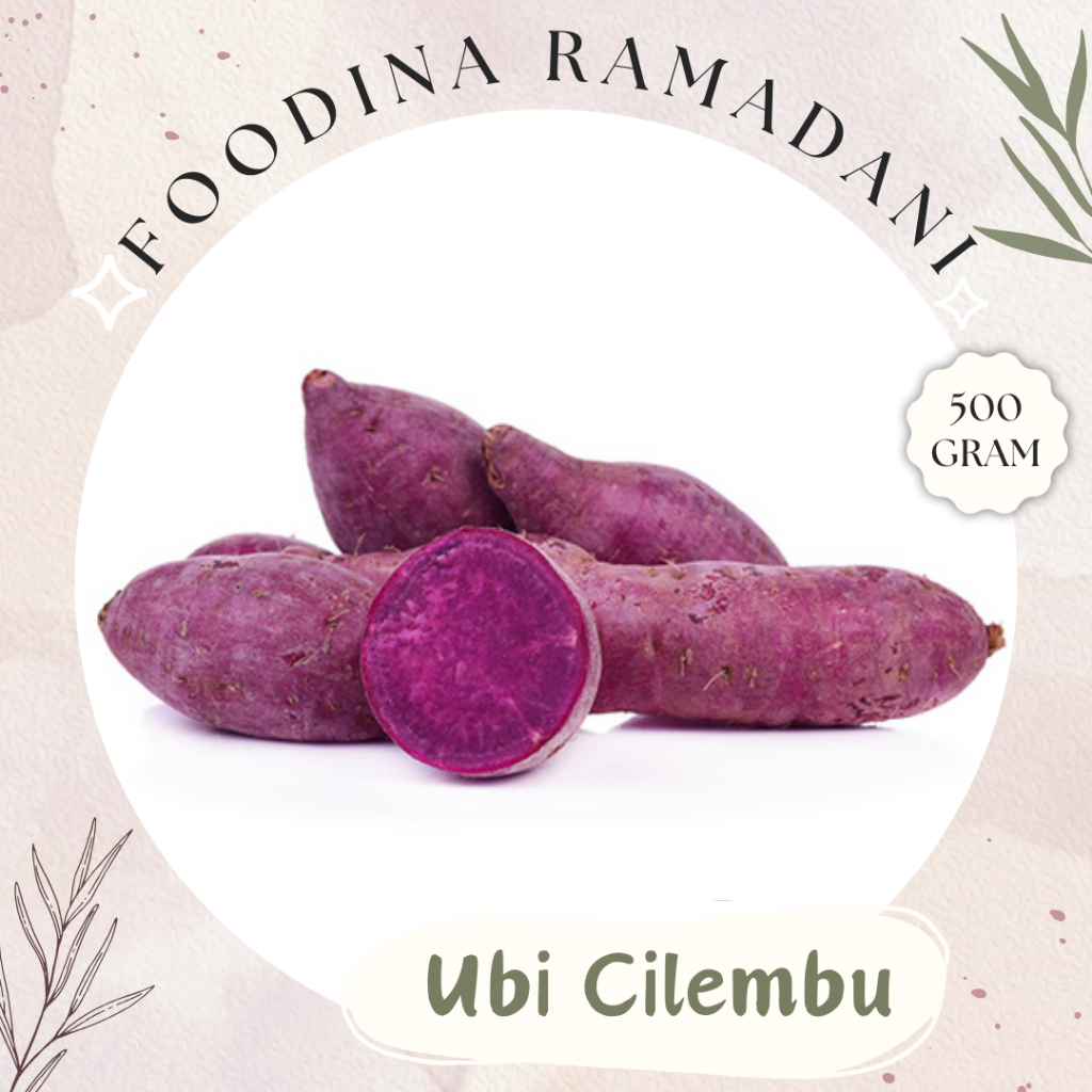 

UBI Ungu Cilembu - Jepang Mentah Fresh [ Berat 500gr ] Harga Per 0,5 KG