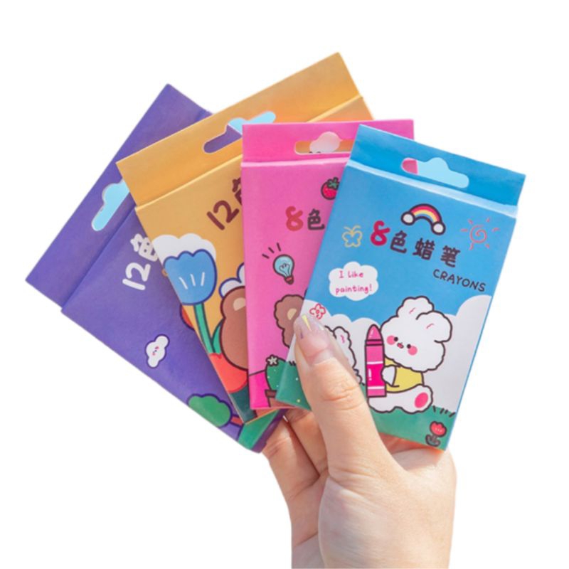 

Crayon Mini Mewarnai Krayon Motif Anak Lucu