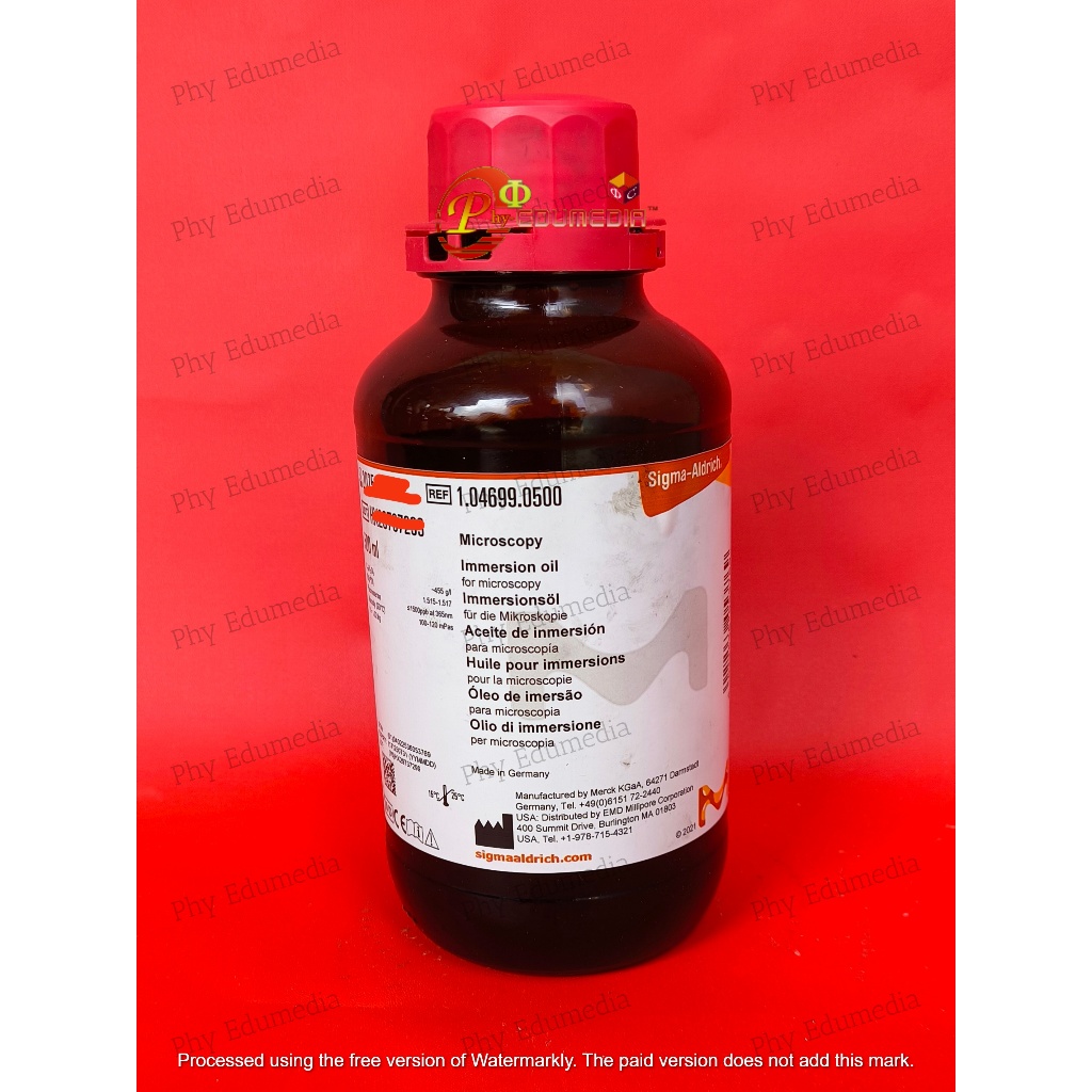 Immersion Oil / Minyak Imersi / Minyak Immersi Mikroskop Per 100ml