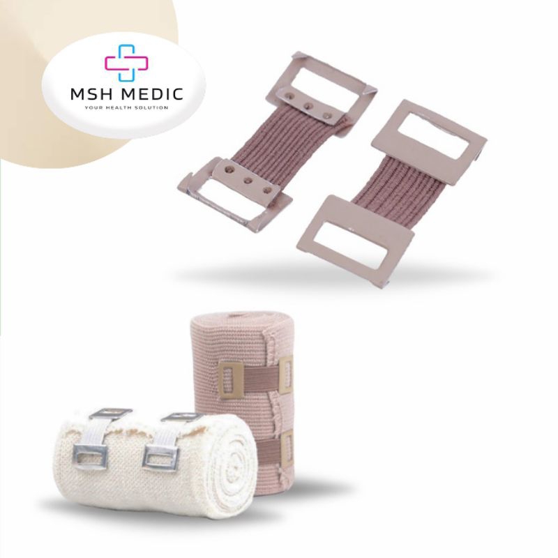 KLIP PENJEPIT PERBAN ELASTIS BAHAN METAL