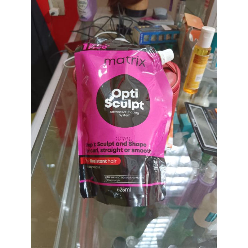 Matrix opti sculpt/obat pelurus rambut