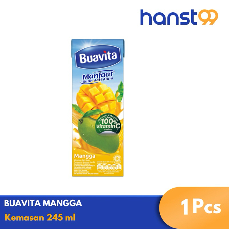 

Buavita Jus Mangga Asli 245 ml 1 Pcs