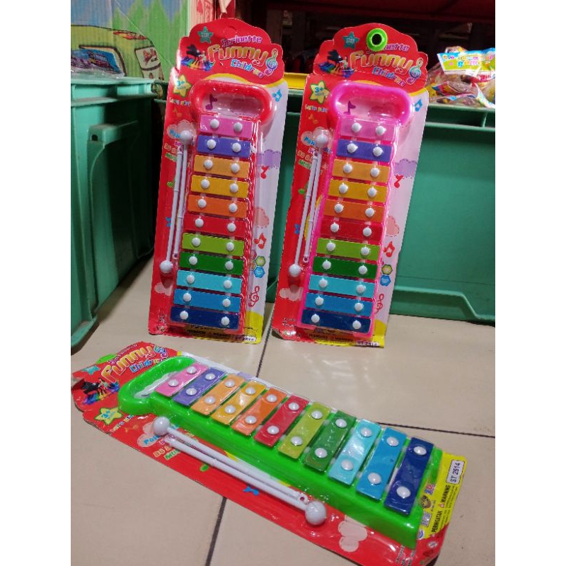 gamelan/xylophone mainan anak-anak edukasi