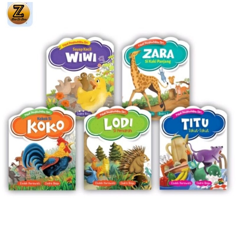 Buku cerita - Fabel Pengendalian Diri -  Zikrul Hakim - Bestari