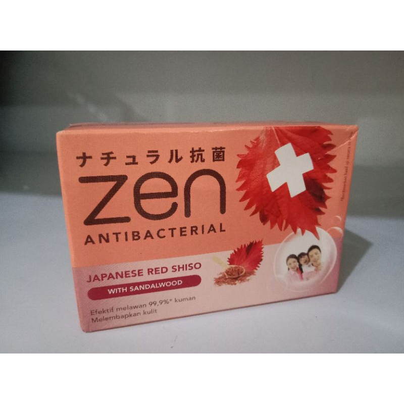 Zen Sabun Antibakteri Red Shiso 80 gram