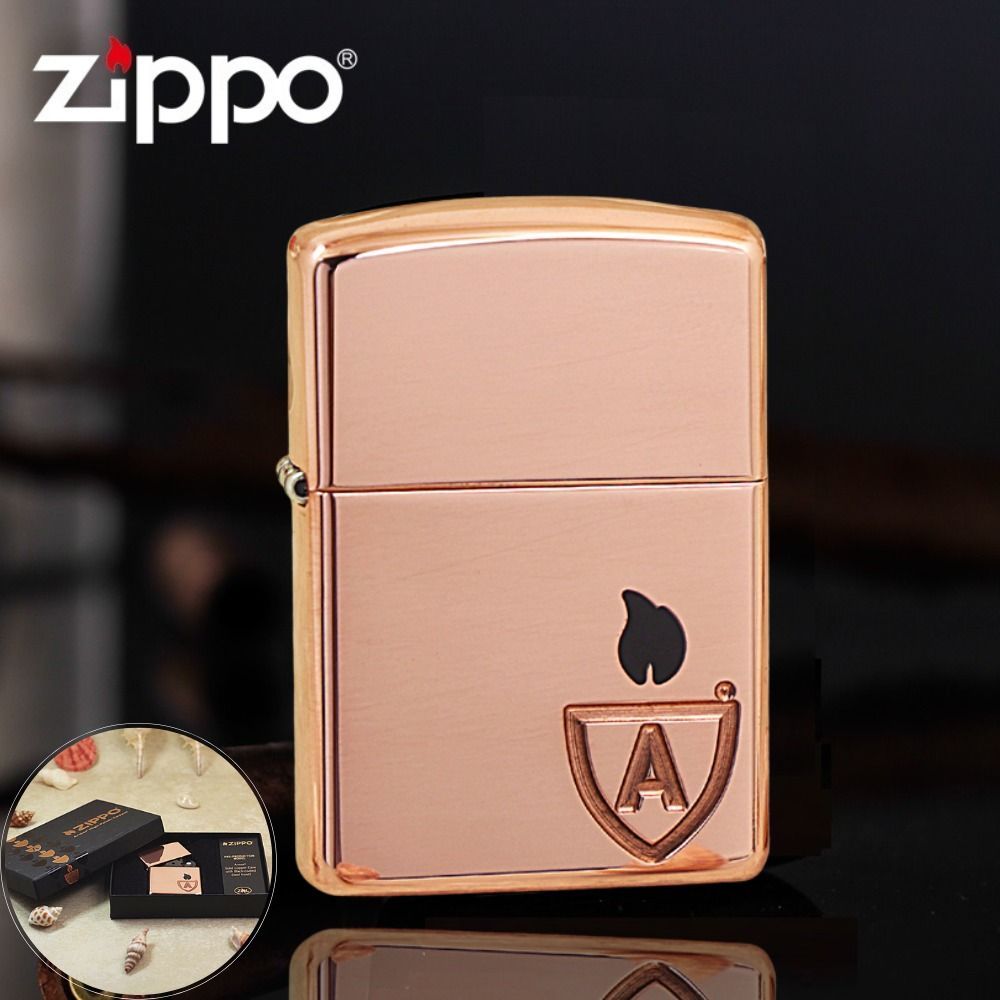 Zippo Armor Original Solid Copper Case Lighter 46171 Limited Edition