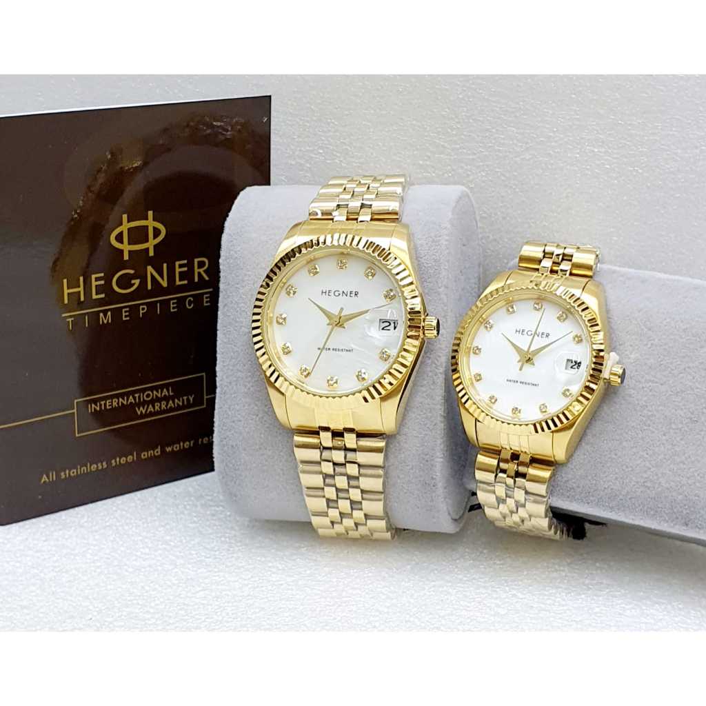 Jam Tangan Hegner Couple 1703 Pasangan Pria dan Wanita