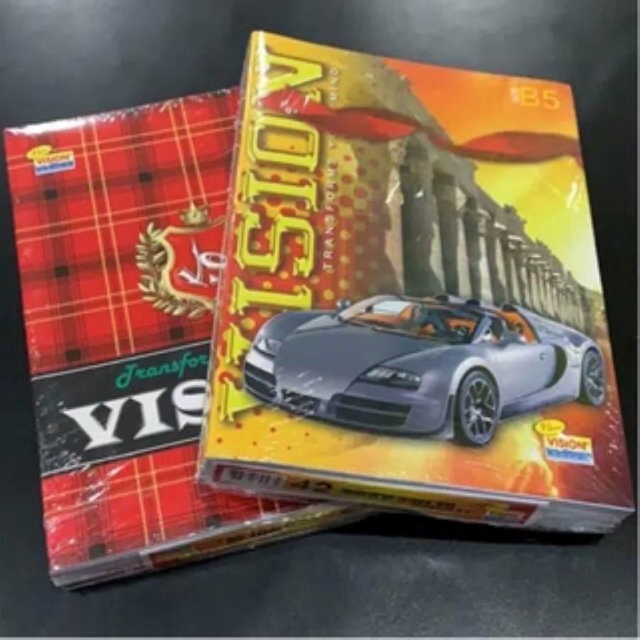 

BUKU TULIS BIGBOSS VISION 42 LEMBAR 1 PACK ISI 6 PCS buku tulis