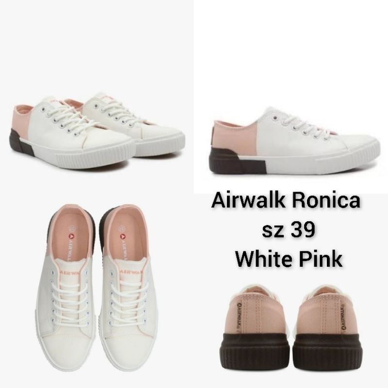 Sepatu airwalk Ronica White Pink sz 39