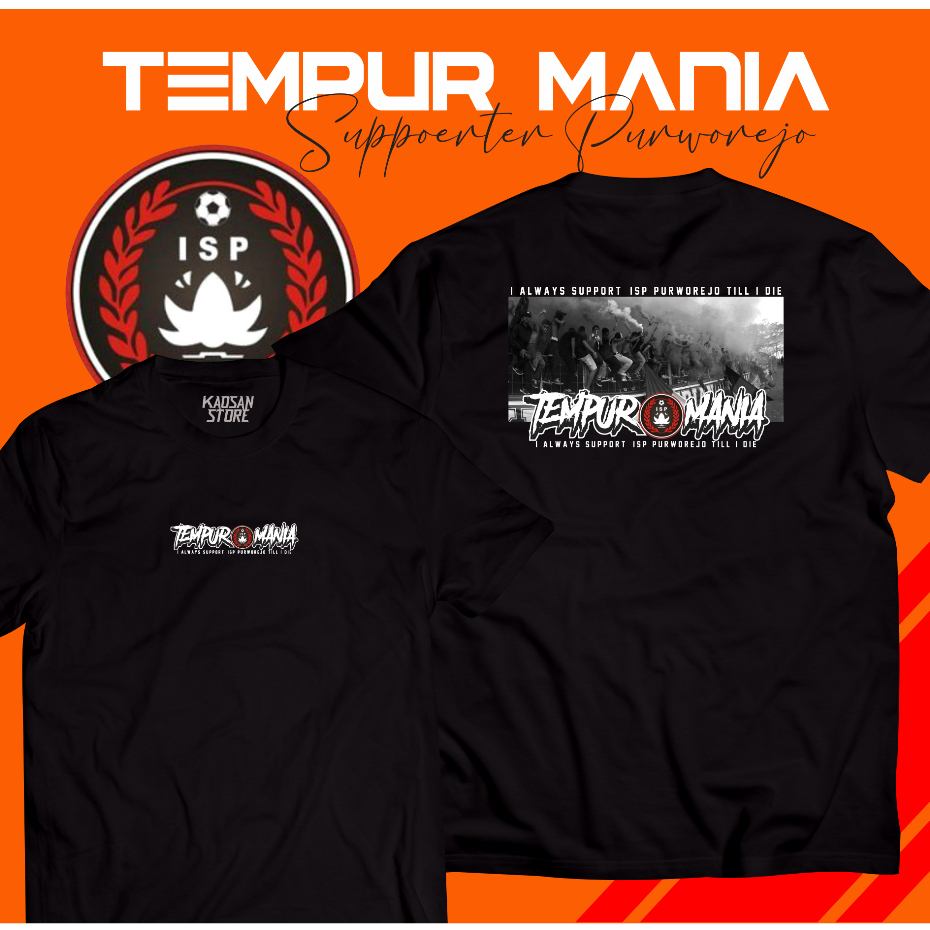 Kaos Suporter Tempur Mania Supporters ISP Purworejo