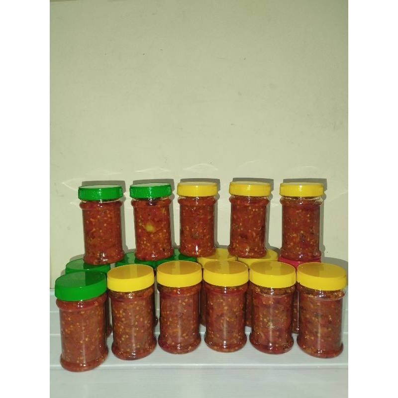 

- sambal cumi- sambal Pete - sambal teri - sambal ori