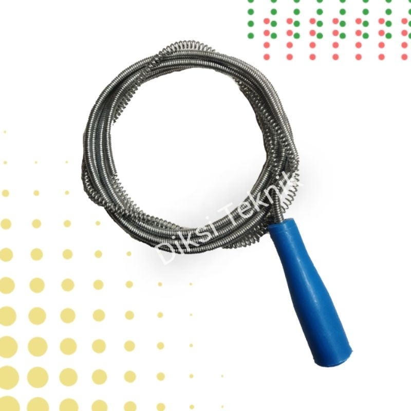Sogrok WC Mampet 3Meter Kawat Pipe Cleaner