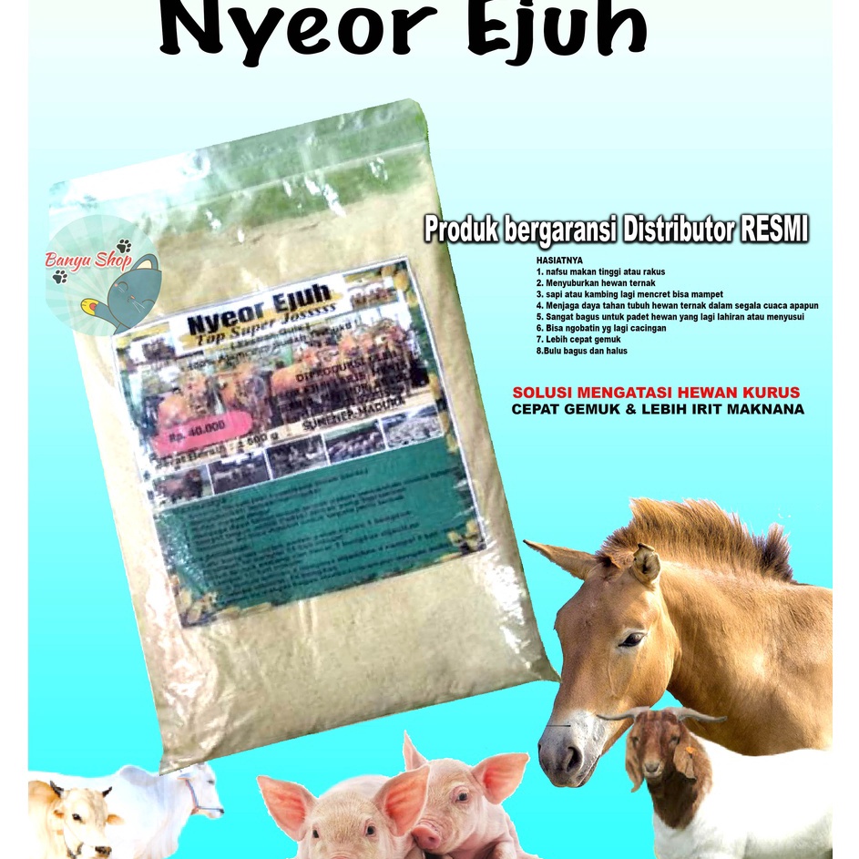 Flash Voucher  JAMU SAPI  KAMBING NYEOR EJUH EKSTRA GULA PENGGEMUK SAPI  KAMBING JAMU NYEOR EJUH
