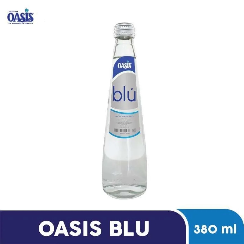 

Air Mineral Oasis Blu 380ml Botol Kaca (Ecer/Per Botol)