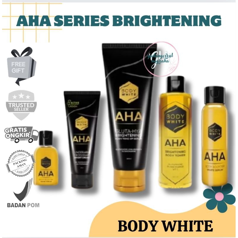 ~GVN~ BODY WHITE AHA BODY BOOSTER WHITE SERUM 30 ML & 100 ML BODY WHITE AHA BODY BOOSTER WHITE SERUM