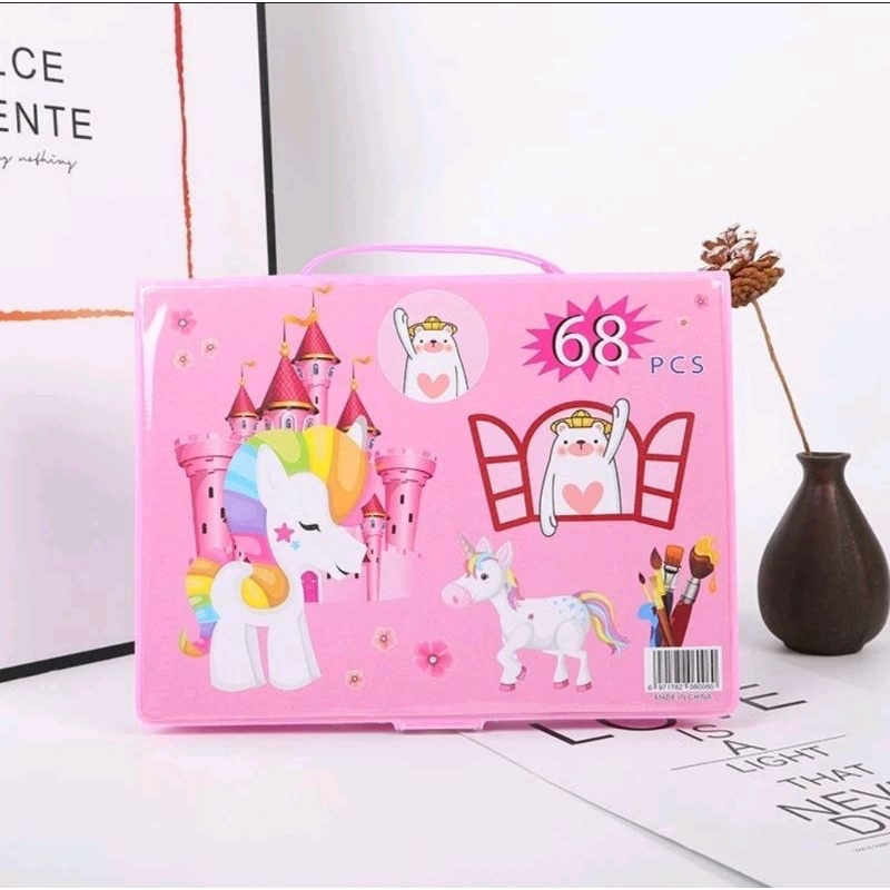 

CRAYON ANAK ISI 68 PCS\ALAT LUKIS ,MENGGAMBAR ANAK