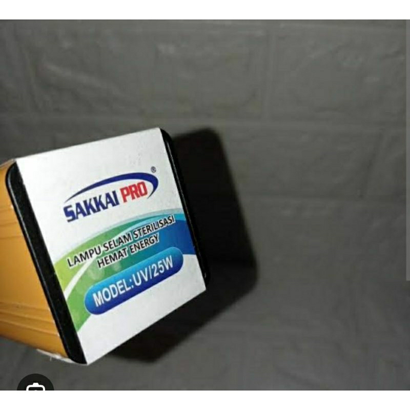 SAKKAI PRO UV KOLAM 25 WATT untuk filter kolam