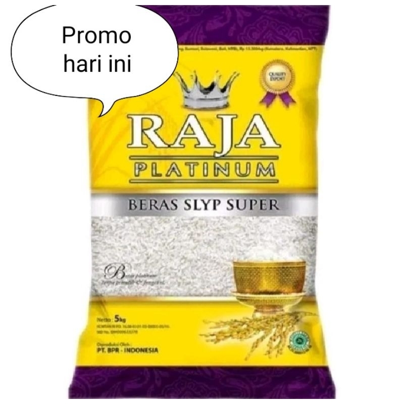 

Beras RAJA Platinum 5 kg harga promo