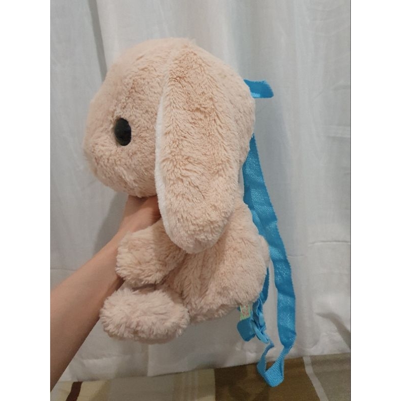 Amuse Loppy Loopy Tas Anak Dewasa Boneka Kelinci Cream