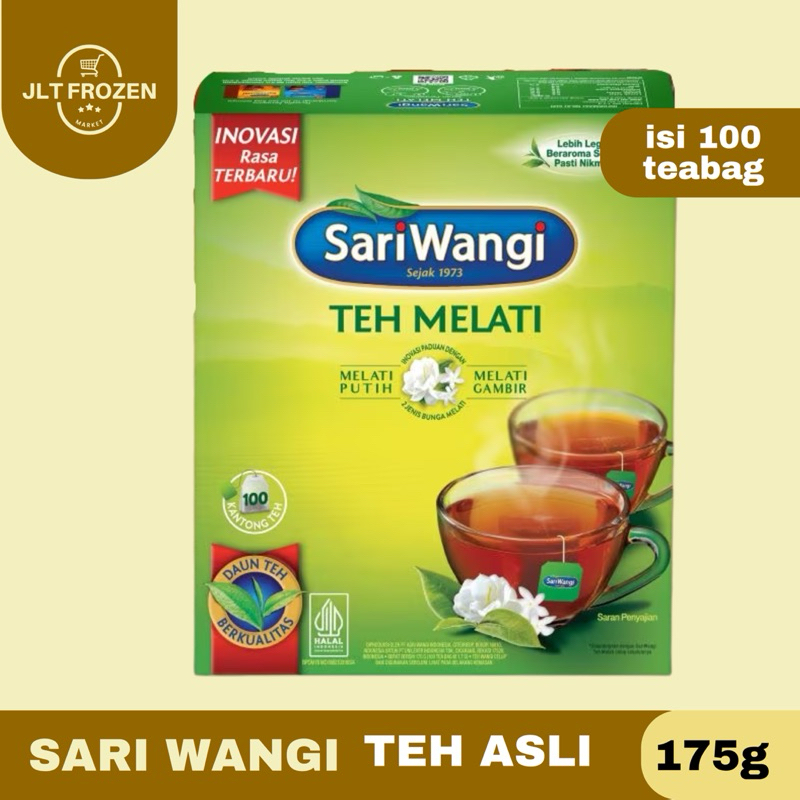 

SariWangi Teh Melati / Teh Celup / Teh Melati Putih isi 100bag per Box