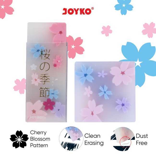 

Penghapus Pensil / Eraser Transparent dan Transparent Bunga Sakura JOYKO