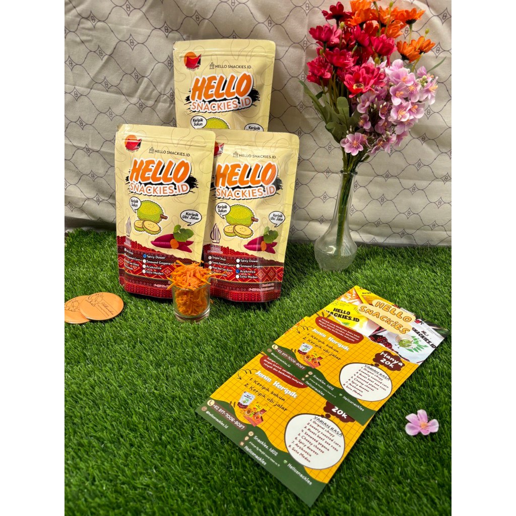 

Keripik ubi kemasan baru
