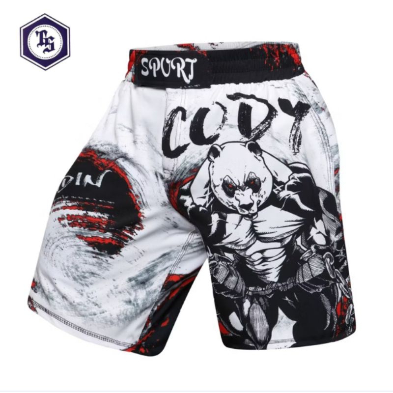 Celana RashGuard Boxing Muaythai Brazilian JiuJitsu MMA UFC One Pride Indonesia