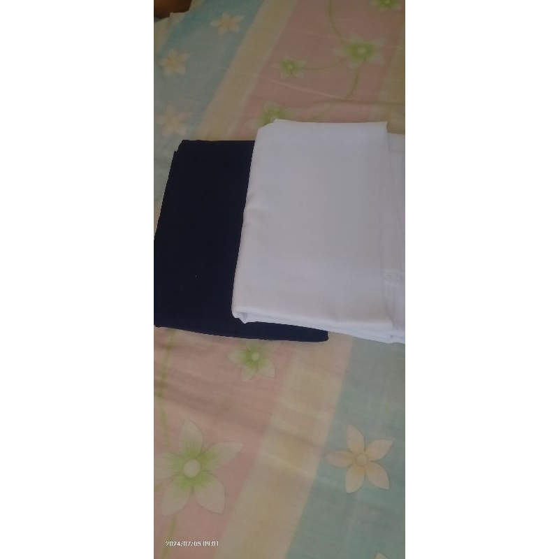 Kain seragam sekolah SMP Biru Putih