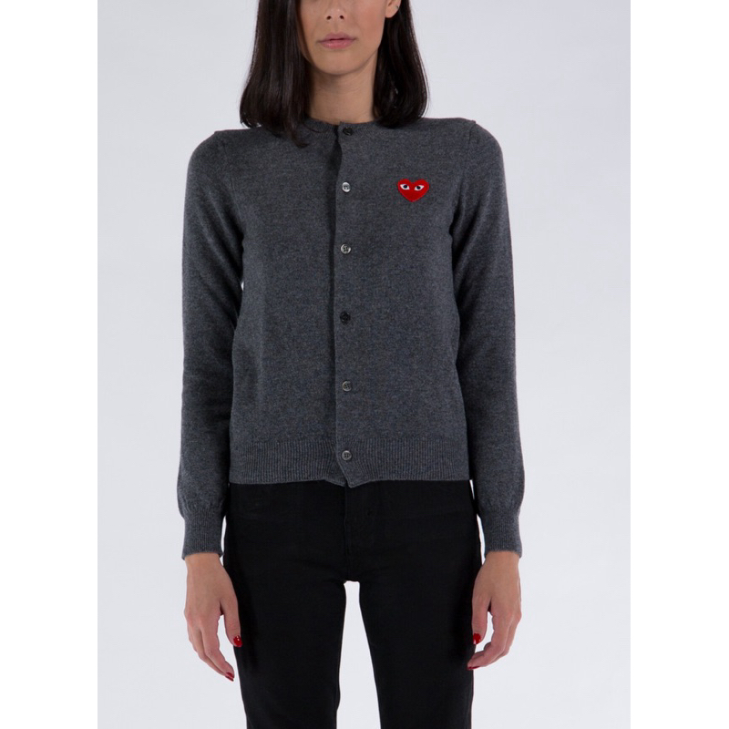 Comme des Garcons Grey Cardigan Size S M L NEW