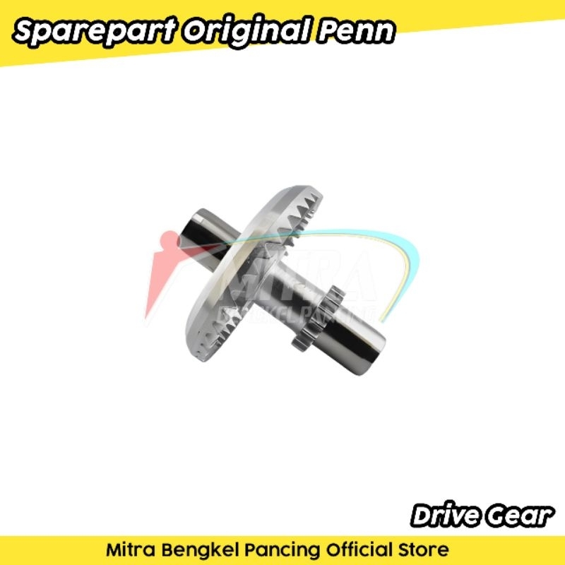 Drive Gear Penn 5000 6000 Battle 2 Sargus Main Gear Gigi Payung Sparepart Original Reel Pancing