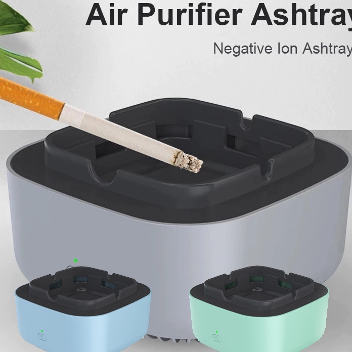 Price Asbak Rokok  Asbak Penghisap Asap Pembersih Udara Tanpa Asap Air Purifier Filter Cigar Ashtray